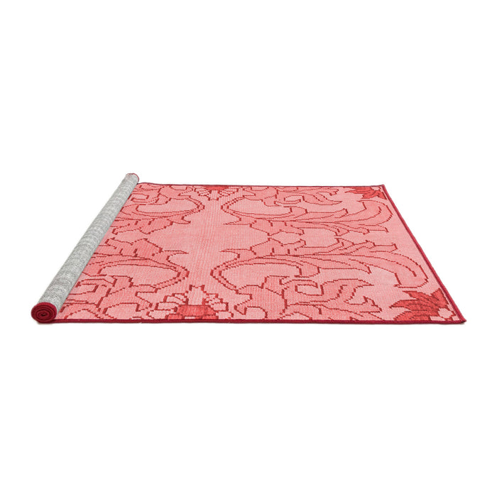 Modern Red Washable Rugs