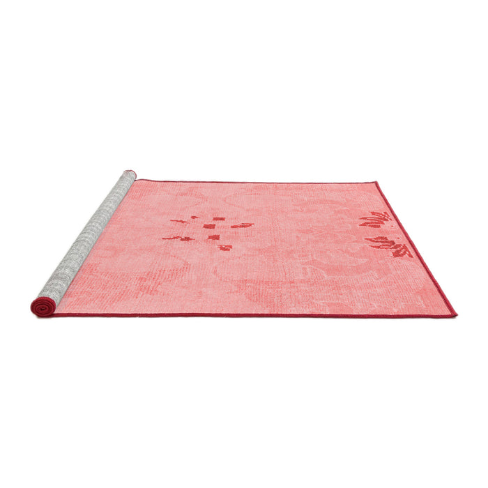 Modern Red Washable Rugs