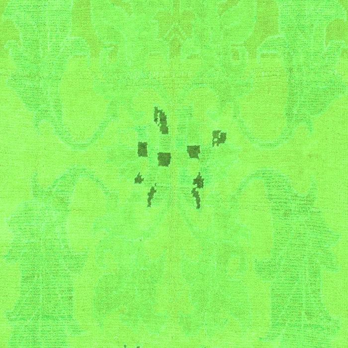 Abstract Green Modern Rug, abs1084grn