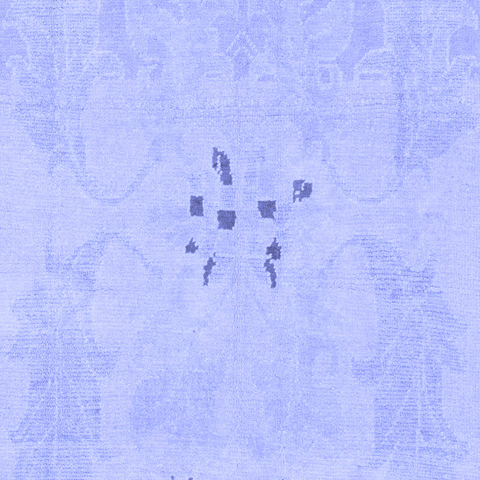 Abstract Blue Modern Rug, abs1084blu