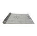 Sideview of Abstract Gray Modern Rug, abs1084gry