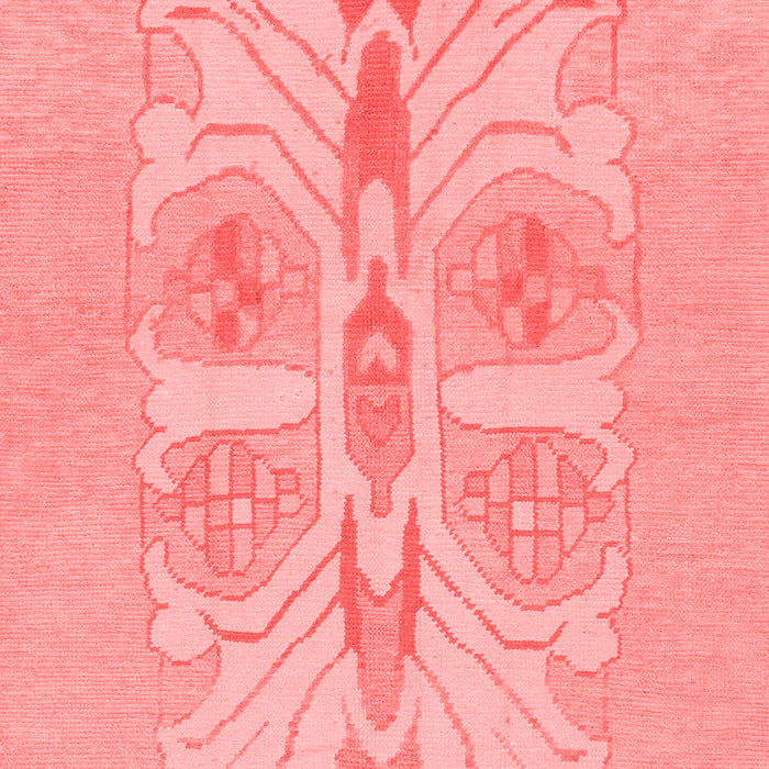 Machine Washable Abstract Red Modern Rug, wshabs1085red