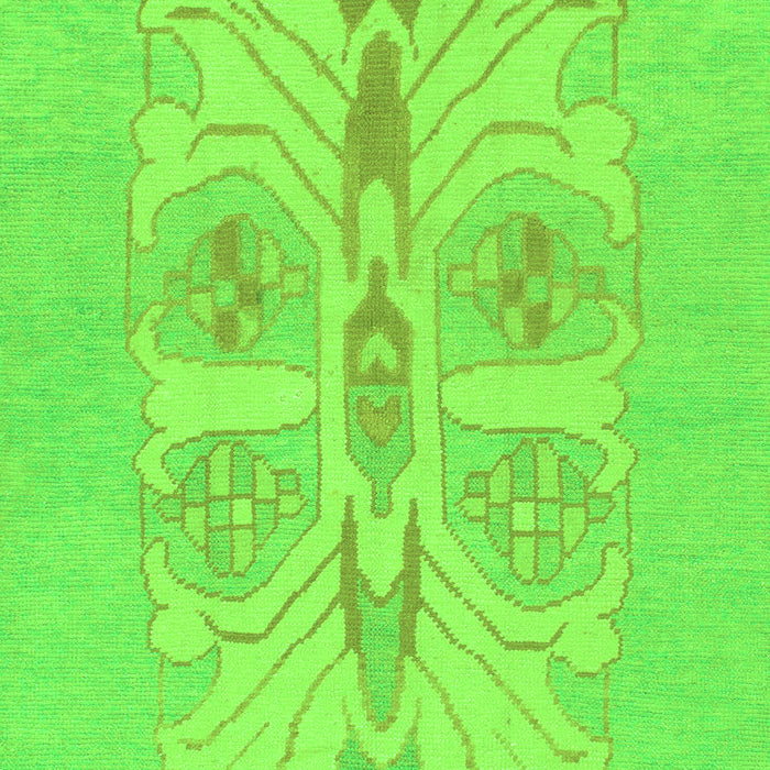 Abstract Green Modern Rug, abs1085grn