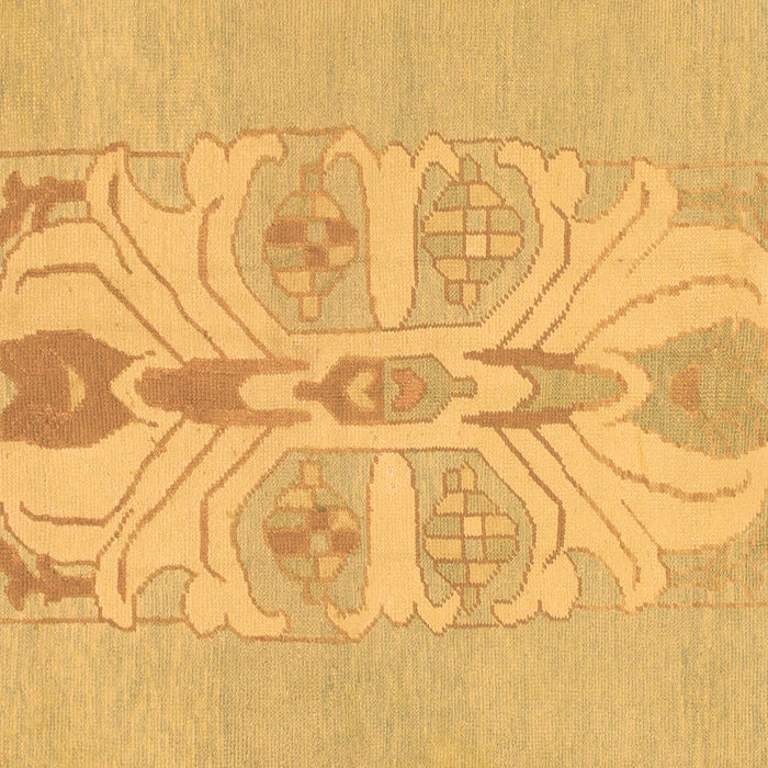 Square Abstract Brown Modern Rug, abs1085brn