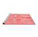 Modern Red Washable Rugs