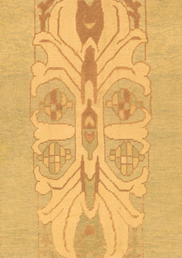 Abstract Brown Modern Rug, abs1085brn