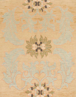 Abstract Yellow Modern Rug, abs1086
