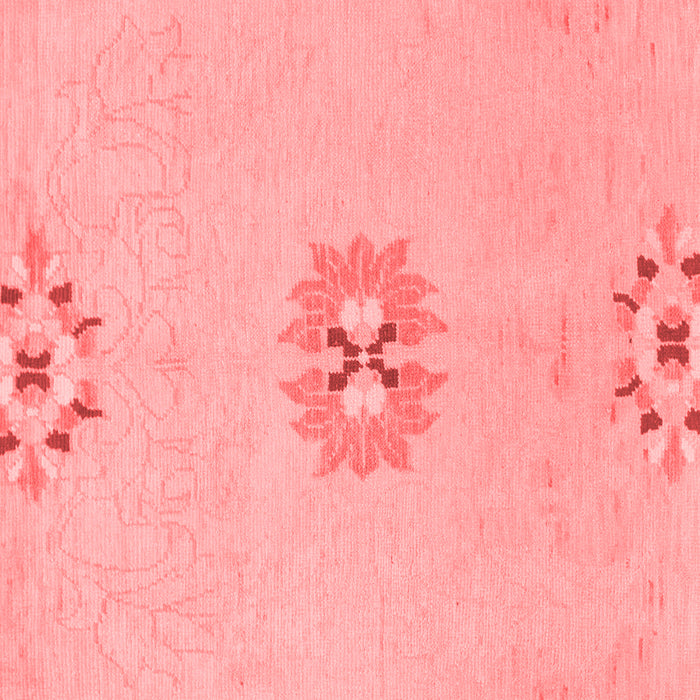 Machine Washable Abstract Red Modern Rug, wshabs1086red