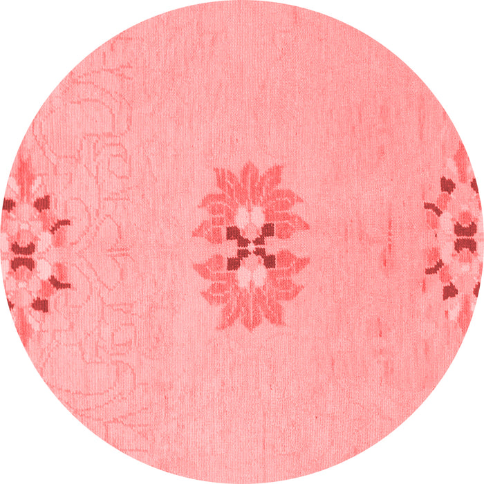 Machine Washable Abstract Red Modern Rug, wshabs1086red