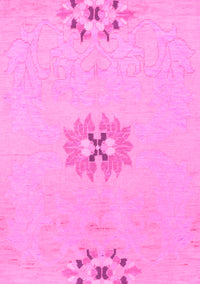 Abstract Pink Modern Rug, abs1086pnk