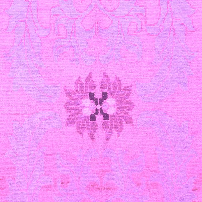 Machine Washable Abstract Purple Modern Area Rugs, wshabs1086pur