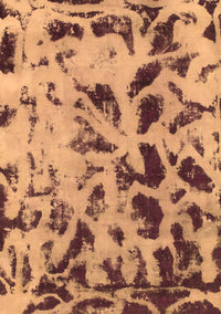 Abstract Brown Modern Rug, abs1088brn