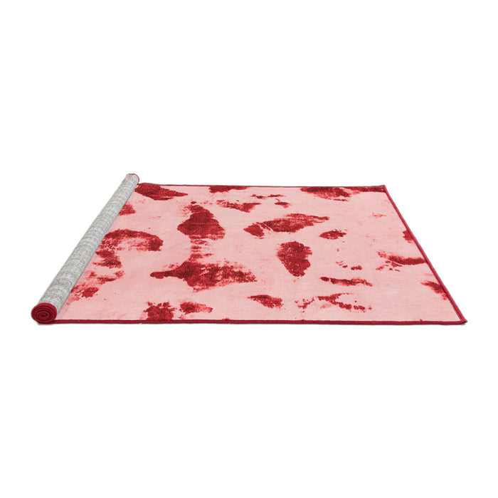 Modern Red Washable Rugs