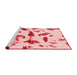 Modern Red Washable Rugs