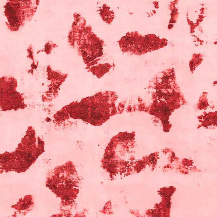 Abstract Red Modern Area Rugs