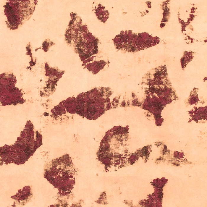 Machine Washable Abstract Brown Modern Rug, wshabs1089brn