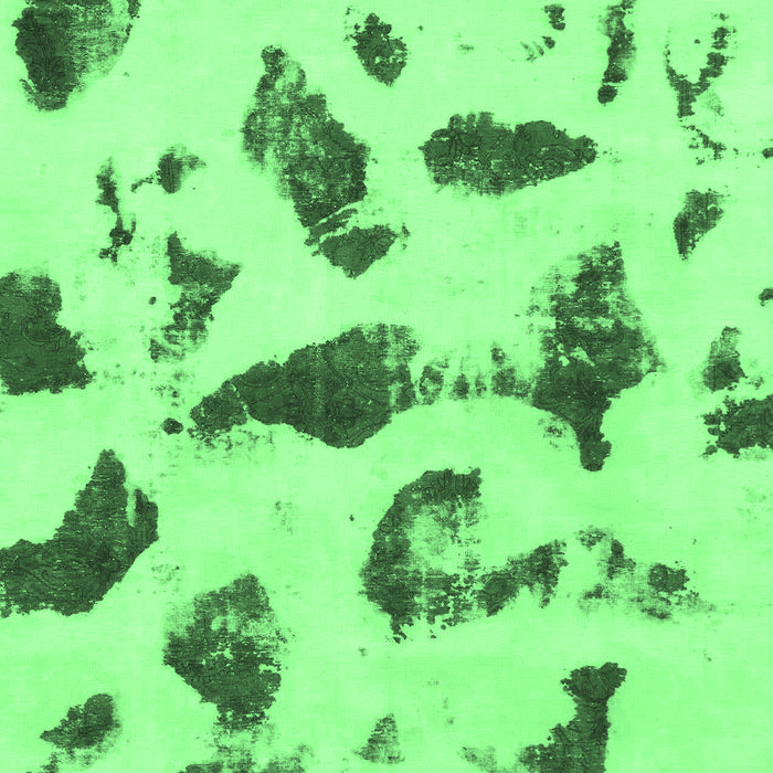 Abstract Emerald Green Modern Rug, abs1089emgrn