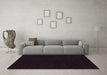 Machine Washable Abstract Brown Modern Rug in a Living Room,, wshabs108brn