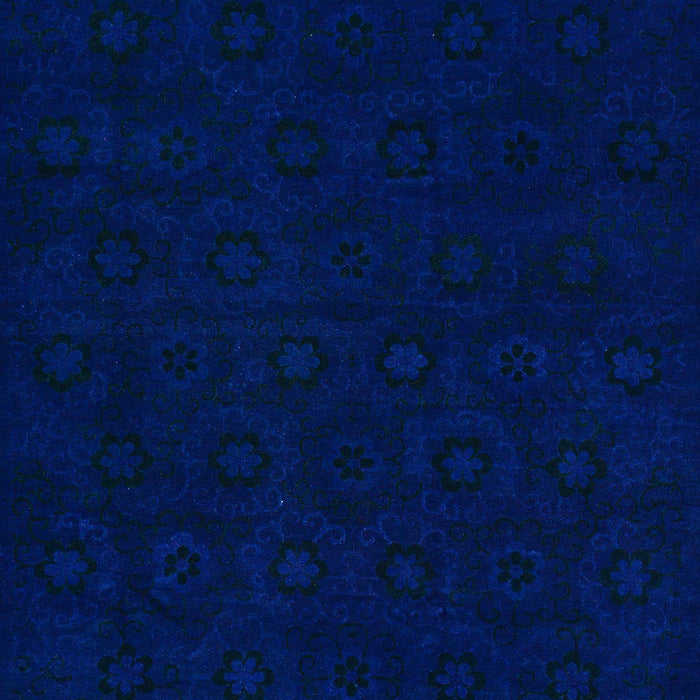 Machine Washable Abstract New Midnight Blue Rug, wshabs108