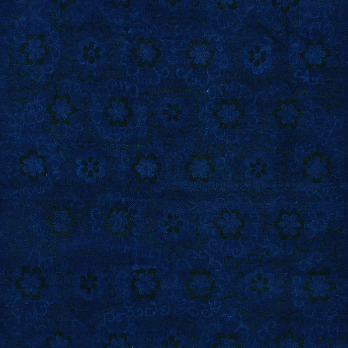 Machine Washable Abstract Turquoise Modern Area Rugs, wshabs108turq