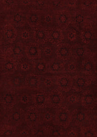 Abstract Red Modern Rug, abs108red