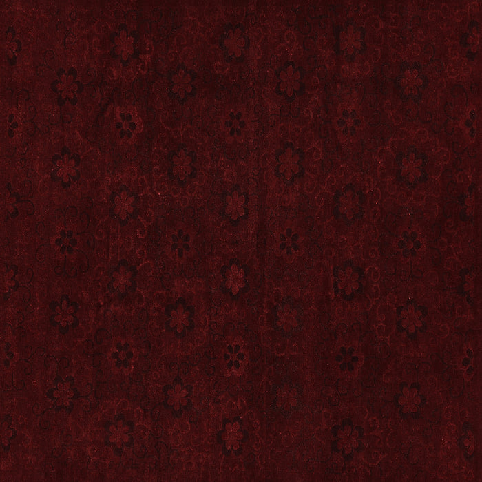 Machine Washable Abstract Red Modern Rug, wshabs108red