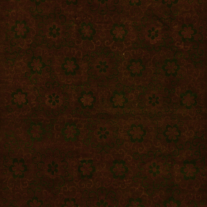 Machine Washable Abstract Yellow Modern Rug, wshabs108yw