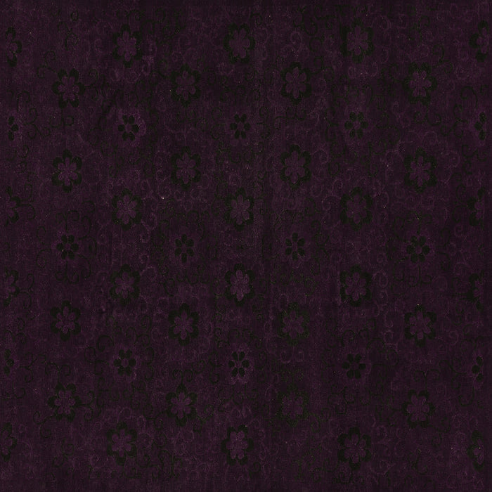 Square Machine Washable Abstract Brown Modern Rug, wshabs108brn