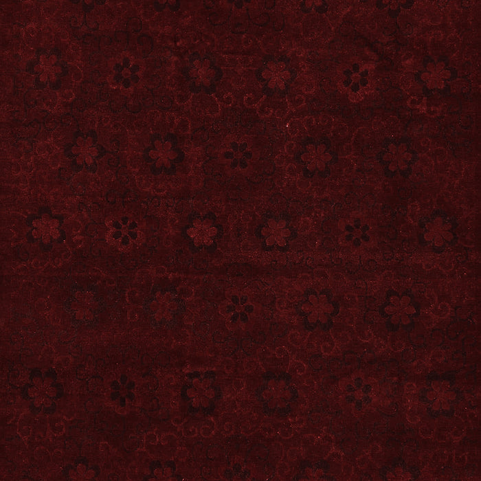 Machine Washable Abstract Red Modern Rug, wshabs108red