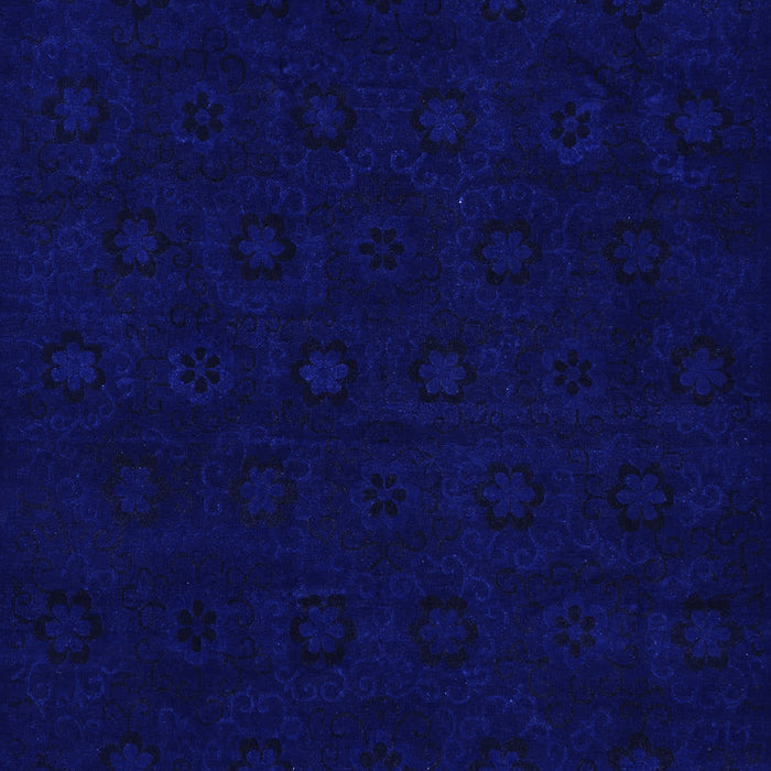 Machine Washable Abstract Blue Modern Rug, wshabs108blu