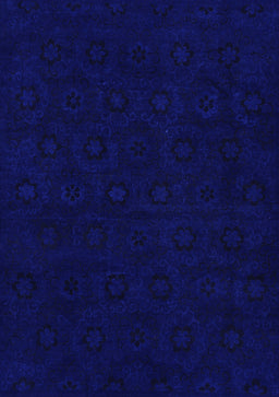 Abstract Blue Modern Rug, abs108blu