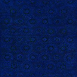 Square Machine Washable Abstract New Midnight Blue Rug, wshabs108