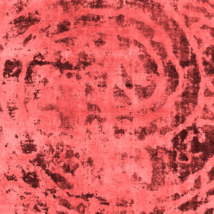 Machine Washable Abstract Red Modern Rug, wshabs1090red