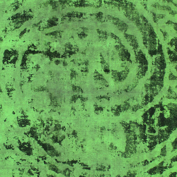 Abstract Green Modern Rug, abs1090grn