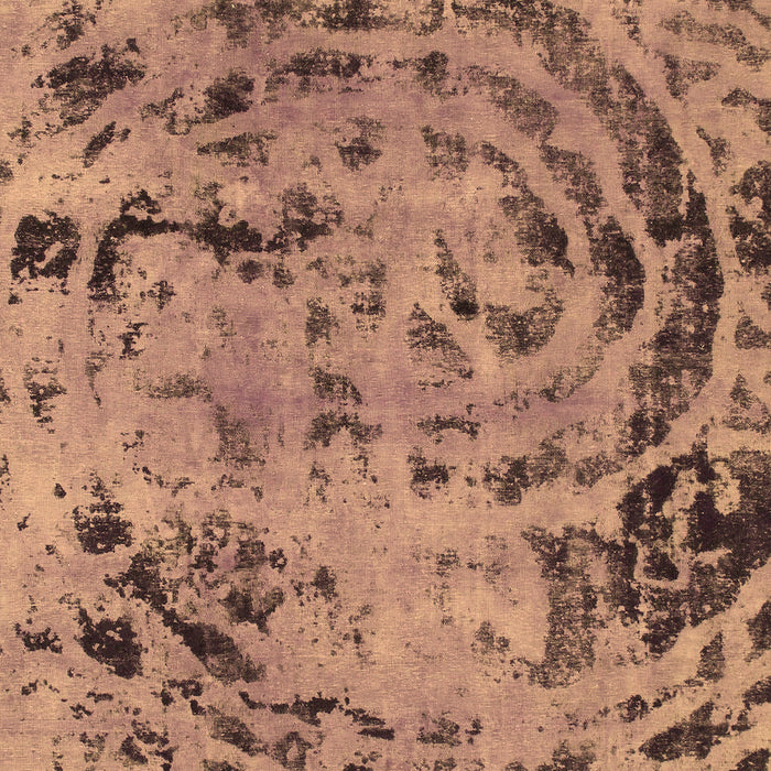 Machine Washable Abstract Brown Modern Rug, wshabs1090brn
