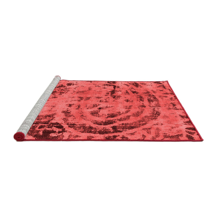 Modern Red Washable Rugs