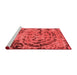 Modern Red Washable Rugs