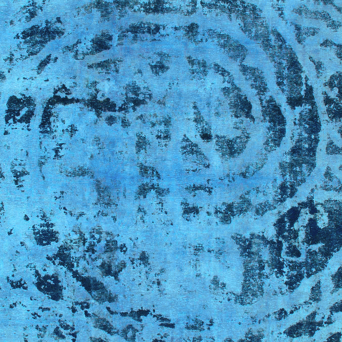 Machine Washable Abstract Light Blue Modern Rug, wshabs1090lblu