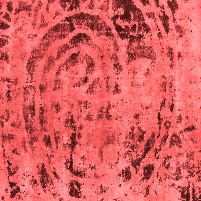 Machine Washable Abstract Red Modern Rug, wshabs1090red
