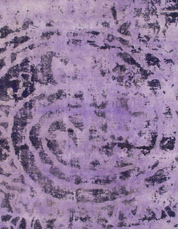 Abstract Purple Modern Rug, abs1090