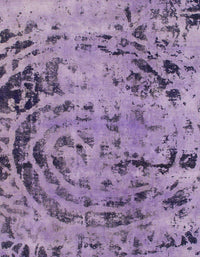 Machine Washable Abstract Purple Rug, wshabs1090