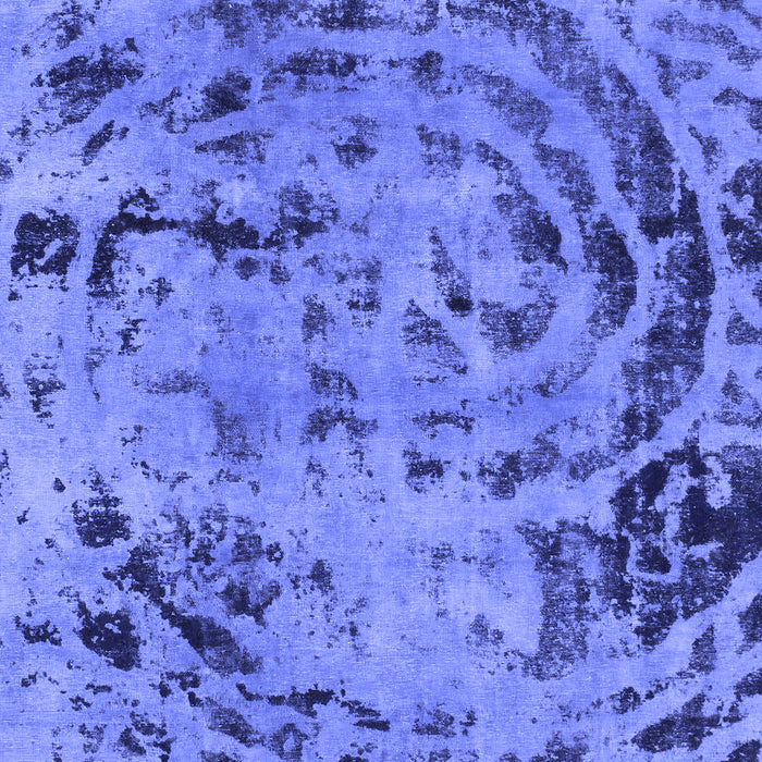 Machine Washable Abstract Blue Modern Rug, wshabs1090blu