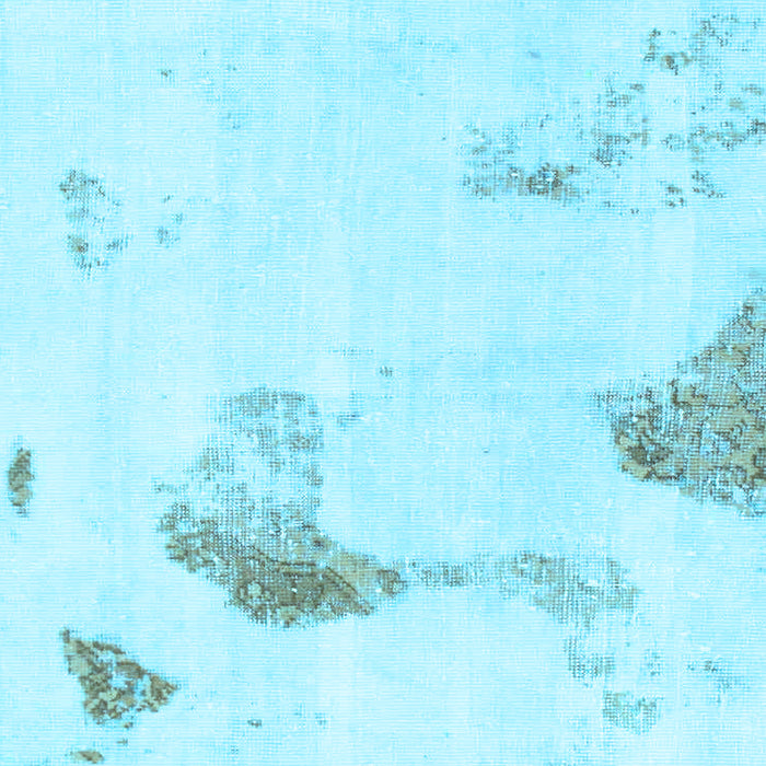 Solid Light Blue Modern Rug, abs1091lblu