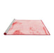 Modern Red Washable Rugs