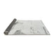 Sideview of Solid Gray Modern Rug, abs1091gry