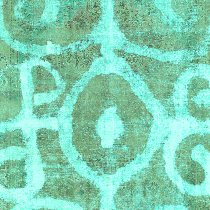 Abstract Turquoise Modern Rug, abs1092turq