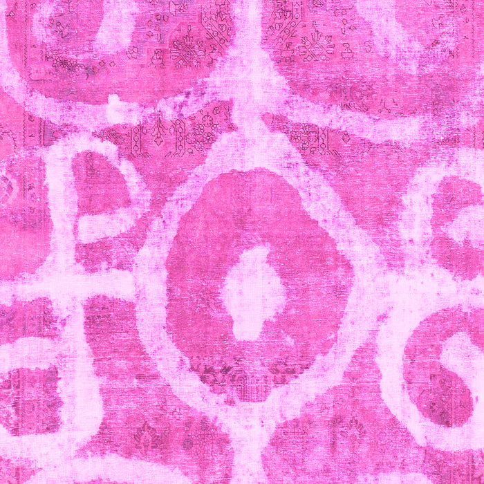 Machine Washable Abstract Pink Modern Rug, wshabs1092pnk