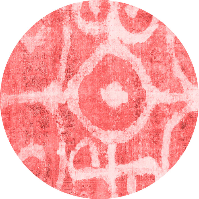 Abstract Red Modern Rug, abs1092red
