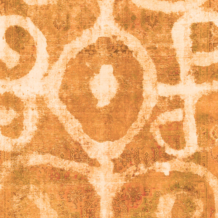 Abstract Orange Modern Rug, abs1092org