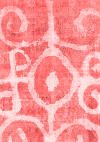 Abstract Red Modern Rug, abs1092red